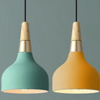 Modern Macaron Disc 1-Light Pendant Lamp