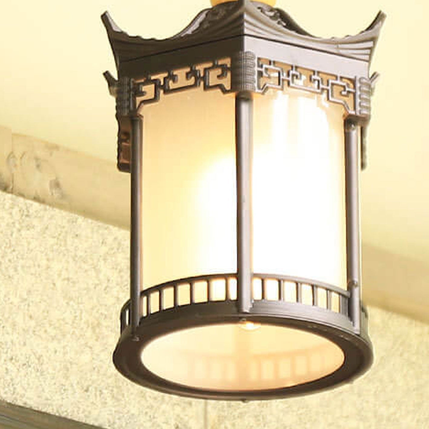 Waterproof Hexagonal Retro Chinese Lantern