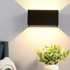 Premium Waterproof Rectangular LED Outdoor Wall Sconce