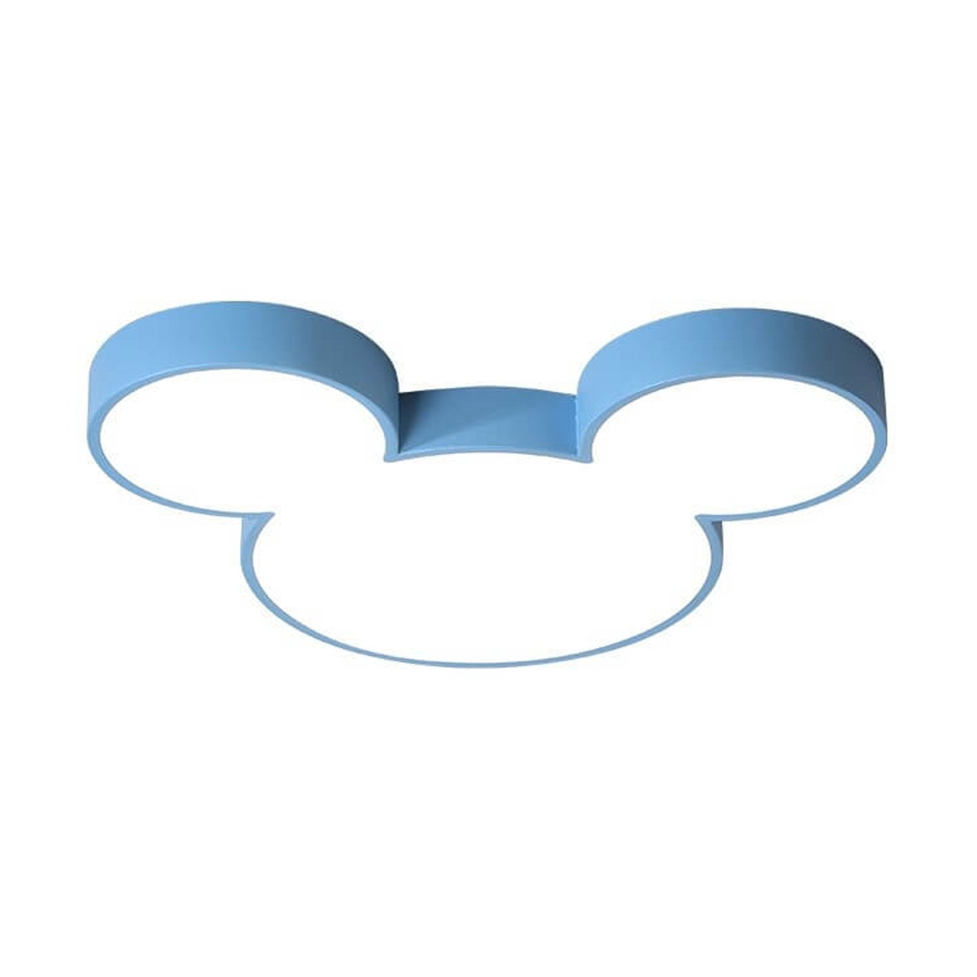 Cartoon Mouse Slim LED Flush Mount Ceiling Light