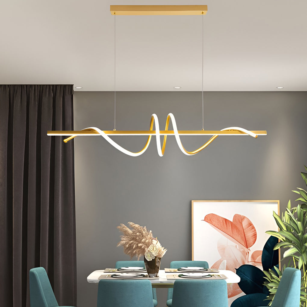 Nordic LED Dimming Ceiling Chandelier for Kitchen