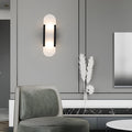 Modern Electroplated Metal G4 LED Up and Down Wall Sconces