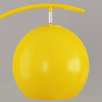 Premium Nordic Minimalist Curved Dome Floor Lamp - 1 Light