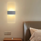 Modern Rectangular 6W LED Acrylic Wall Sconce