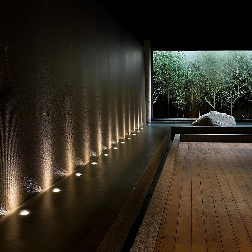 Premium White Stainless Steel LED Outdoor Ground Lights