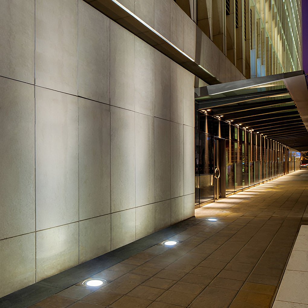 Premium White Stainless Steel LED Outdoor Ground Lights