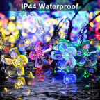 Premium Waterproof Solar LED Sakura Fairy String Lights