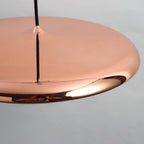 Nordic Metal LED Pendant Light - Macaron Flying Saucer Design