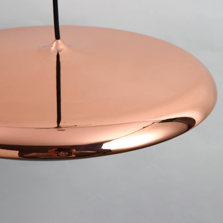 Nordic Metal LED Pendant Light - Macaron Flying Saucer Design