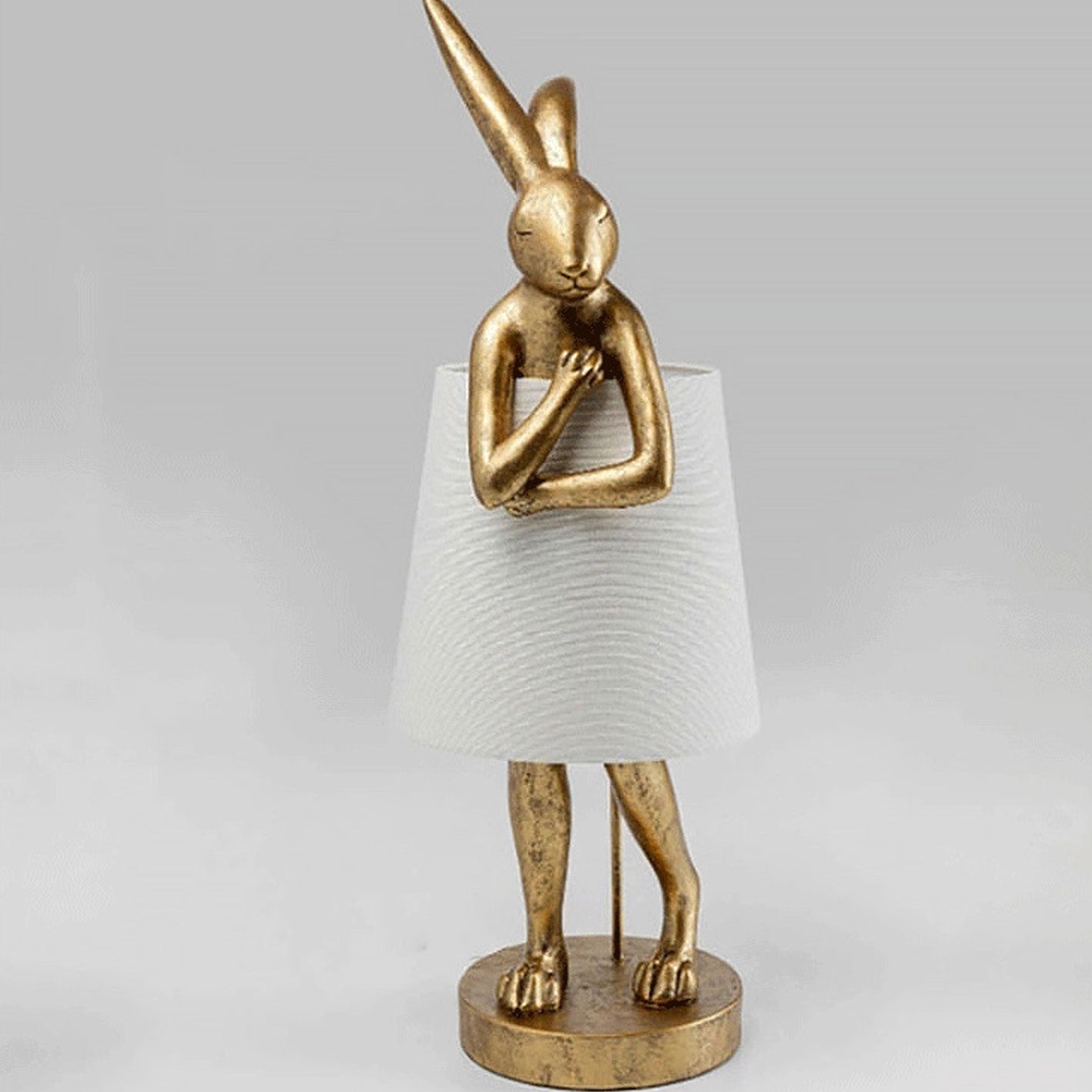 Premium Nordic Rabbit Resin Table Lamp - 1 Light