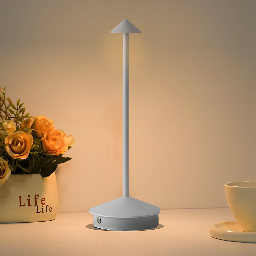 Premium Dimmable Mini Triangle LED Table Lamp