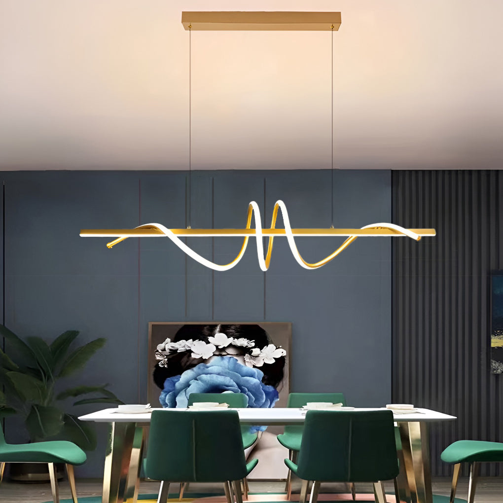 Nordic LED Dimming Ceiling Chandelier for Kitchen