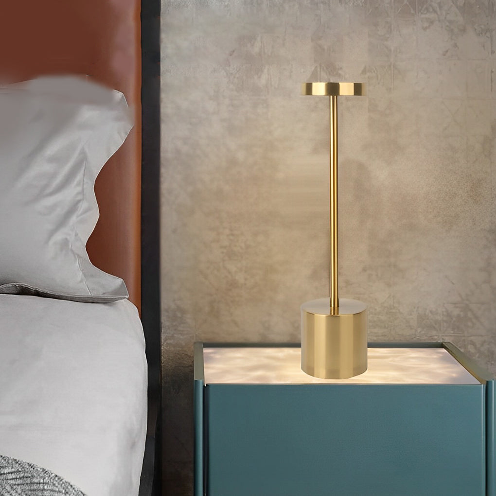 Rechargeable Cordless LED Modern Rod Table Lamp