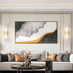 Modern Electroplated Metal G4 LED Up and Down Wall Sconces
