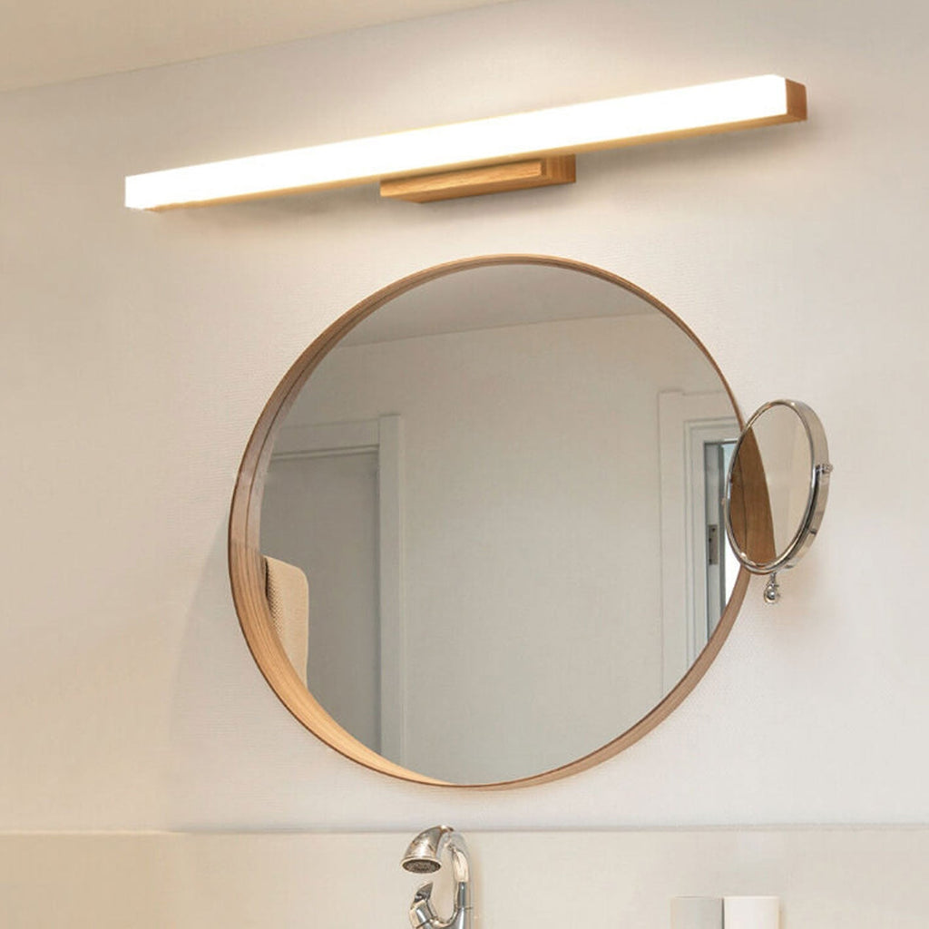 Nordic Wood LED Strip Vanity Light