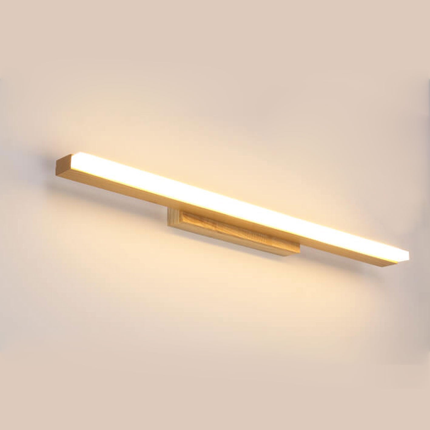 Nordic Log Strip LED Vanity Sconce