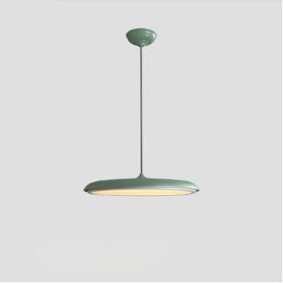 Nordic Metal LED Pendant Light - Macaron Flying Saucer Design