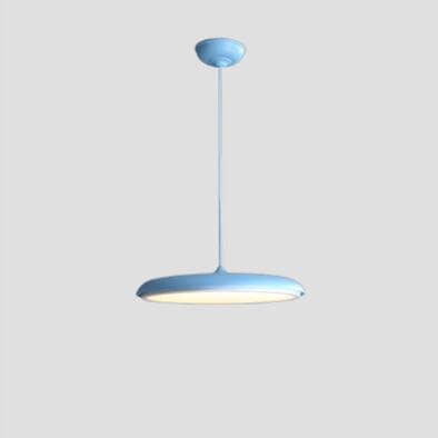 Nordic Metal LED Pendant Light - Macaron Flying Saucer Design