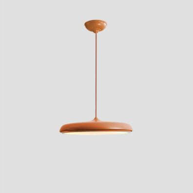 Nordic Metal LED Pendant Light - Macaron Flying Saucer Design