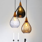 Water Ripple Glass Pendant Light