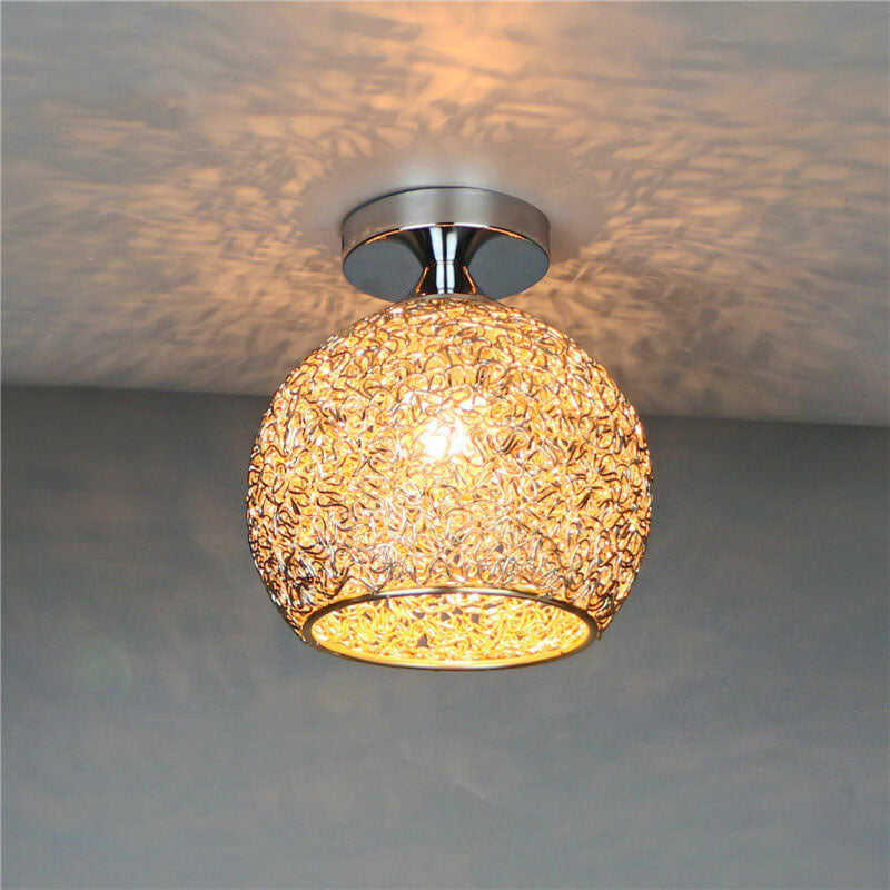 Colorful Semi-Flush Mount Light