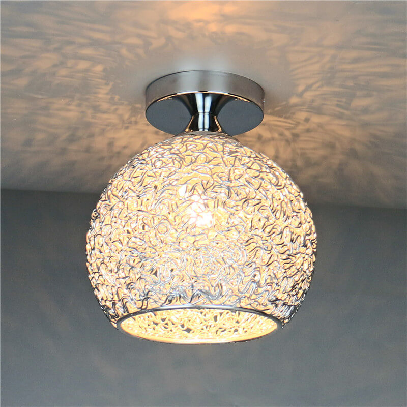 Colorful Semi-Flush Mount Light