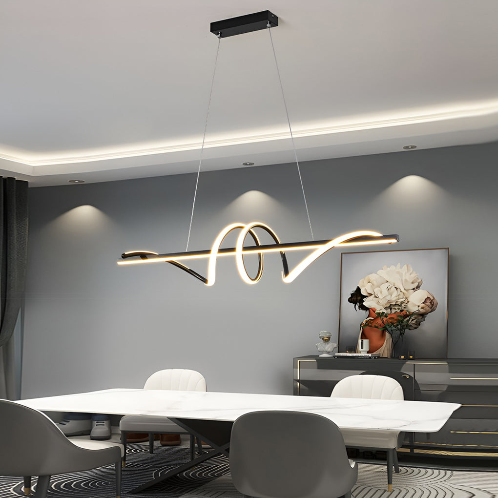 Nordic LED Dimming Ceiling Chandelier for Kitchen