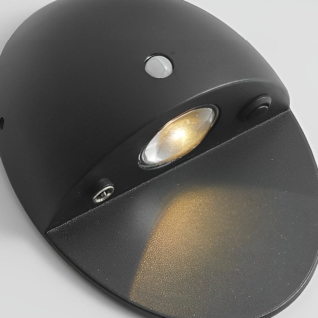 Modern Oval USB Rechargeable Motion Sensor Magnetic Wall Lamp
