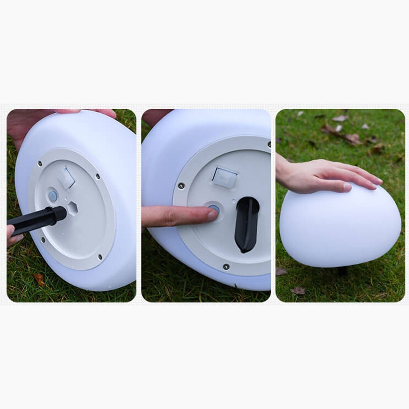Premium Solar Waterproof Spherical LED Outdoor Lawn Light