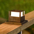 Premium Solar Square Pillar Head Light