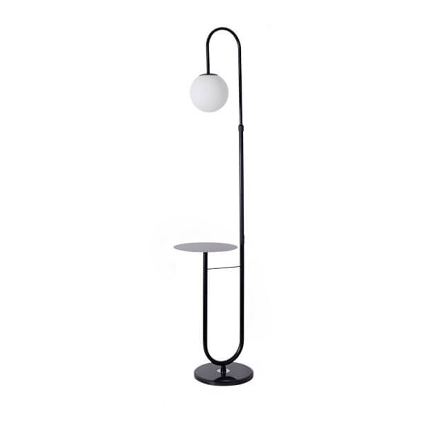 Nordic Minimalist Iron and Marble LED Floor Lamp
