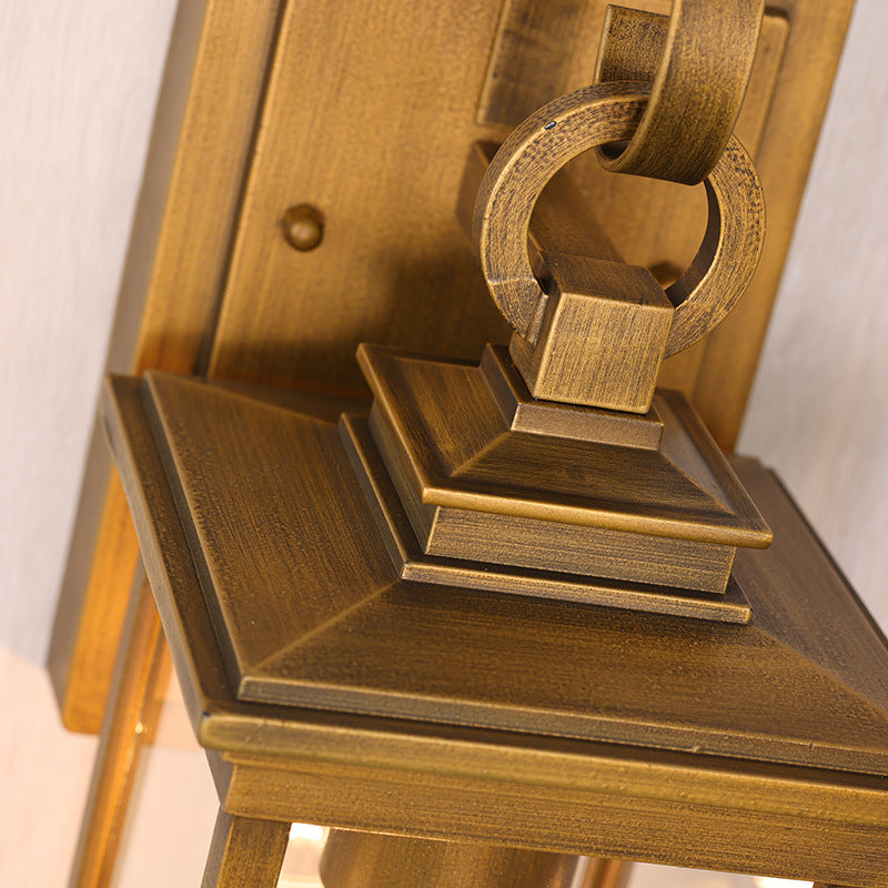 Vintage Waterproof Lantern Wall Sconce