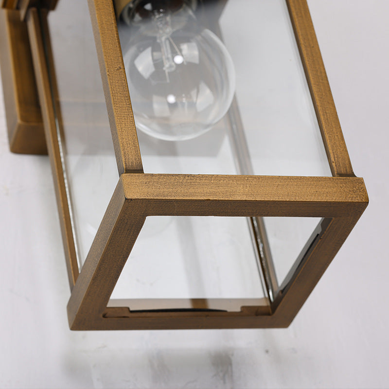 Vintage Waterproof Lantern Wall Sconce