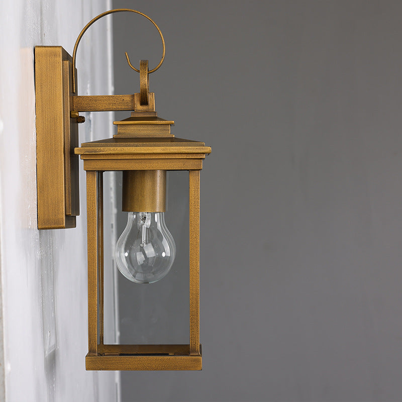 Vintage Waterproof Lantern Wall Sconce