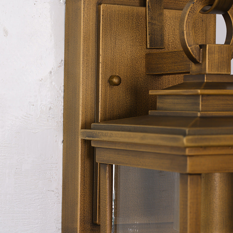 Vintage Waterproof Lantern Wall Sconce