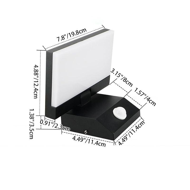 Premium Waterproof Motion Sensor LED Wall Sconce