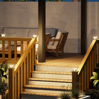 Premium Waterproof Solar LED Outdoor Light - Modern
