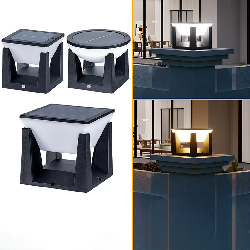 Premium Waterproof Solar LED Outdoor Light - Modern