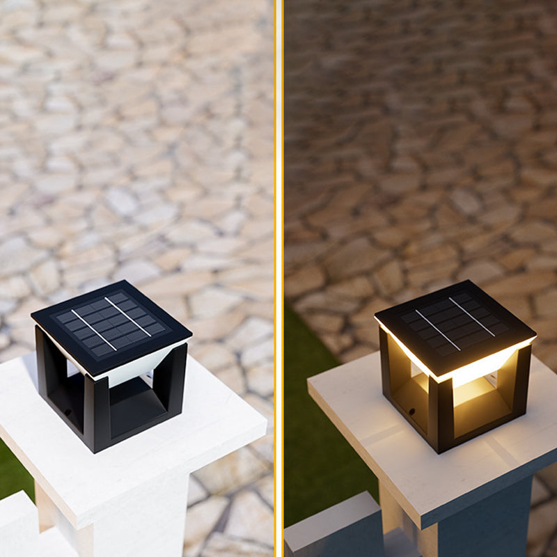 Premium Waterproof Solar LED Outdoor Light - Modern