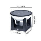 Premium Waterproof Solar LED Outdoor Light - Modern