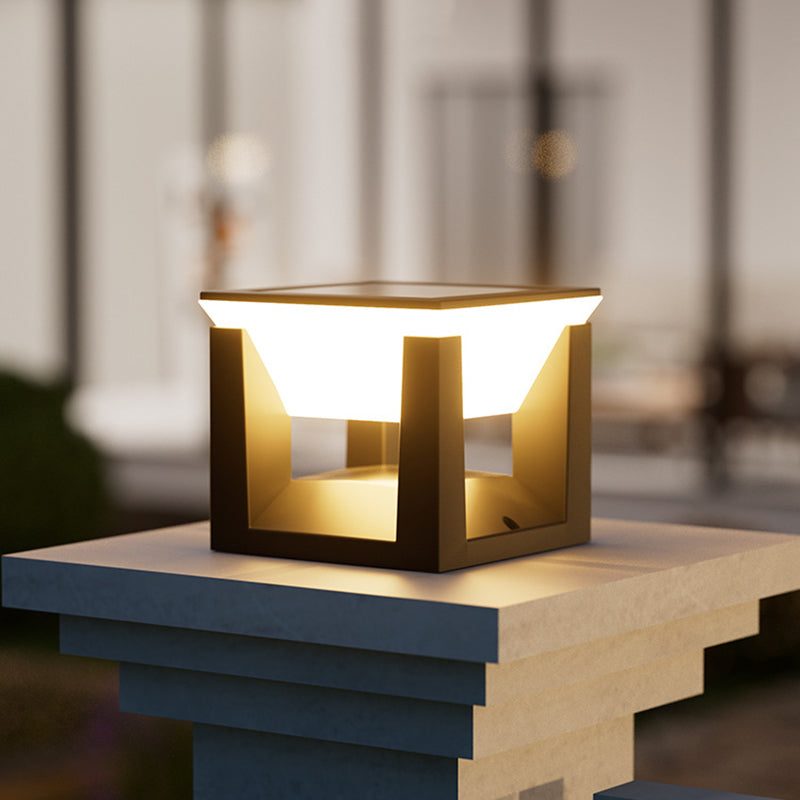 Premium Waterproof Solar LED Outdoor Light - Modern