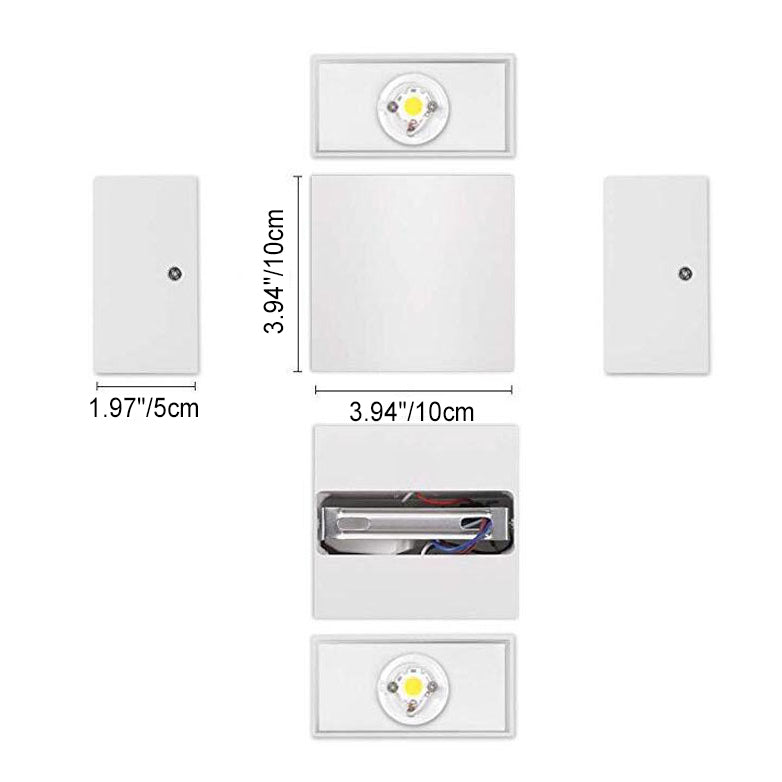 Premium Minimalist Aluminum Waterproof LED Wall Sconce