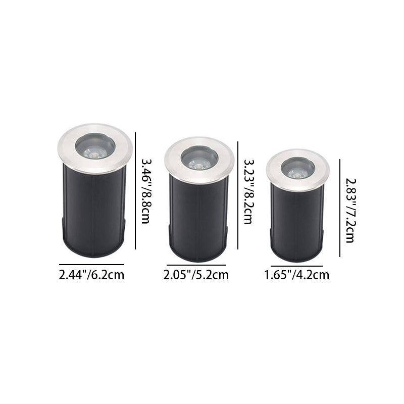 Premium Waterproof Stainless Steel LED Cylinder Landscape
