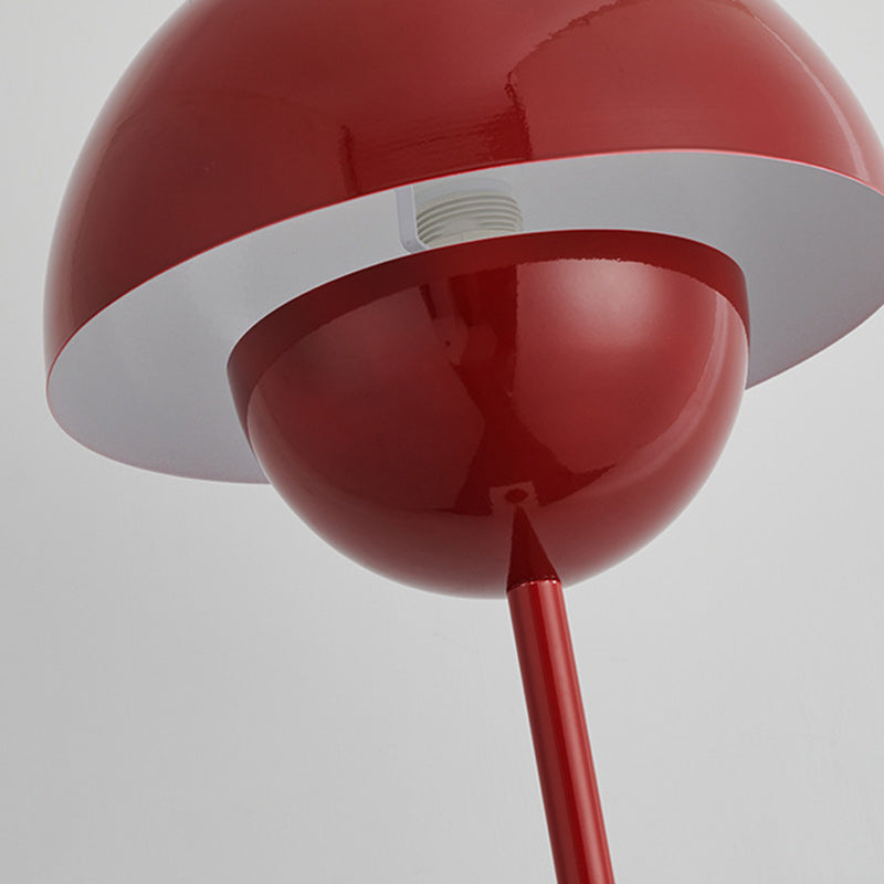 Scandinavian Mushroom Iron Floor Lamp - 1-Light Design for Living Room