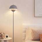 Scandinavian Mushroom Iron Floor Lamp - 1-Light Design for Living Room
