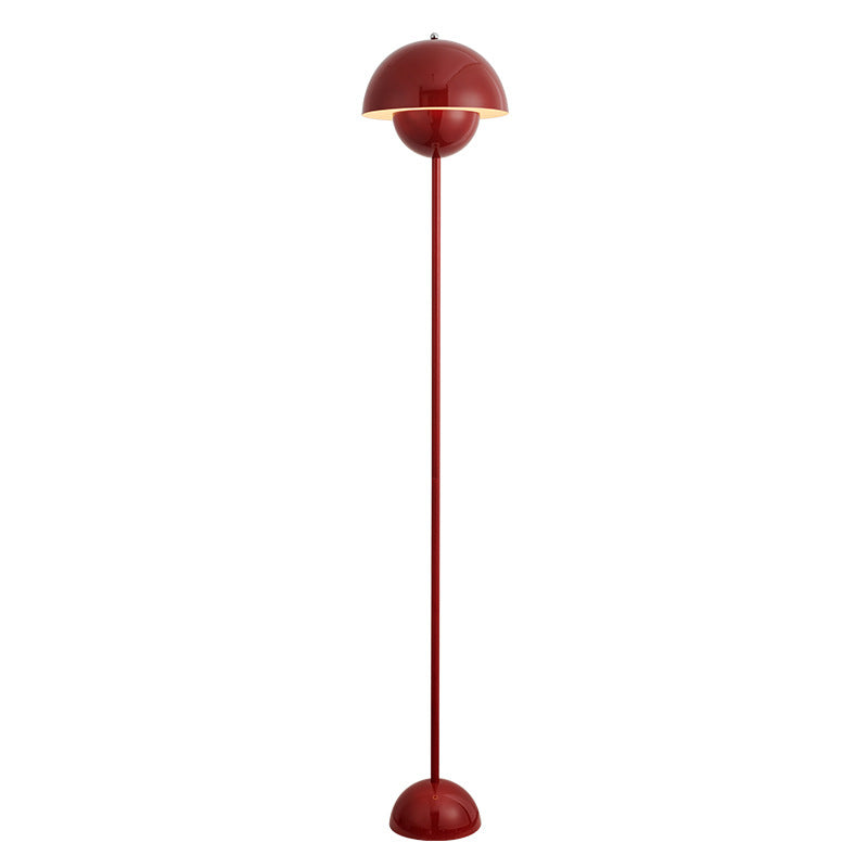 Scandinavian Mushroom Iron Floor Lamp - 1-Light Design for Living Room