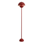 Scandinavian Mushroom Iron Floor Lamp - 1-Light Design for Living Room