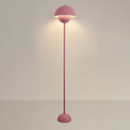 Scandinavian Mushroom Iron Floor Lamp - 1-Light Design for Living Room