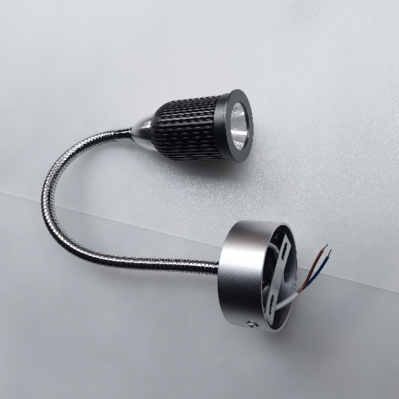 Aluminum Gooseneck LED Wall Sconce