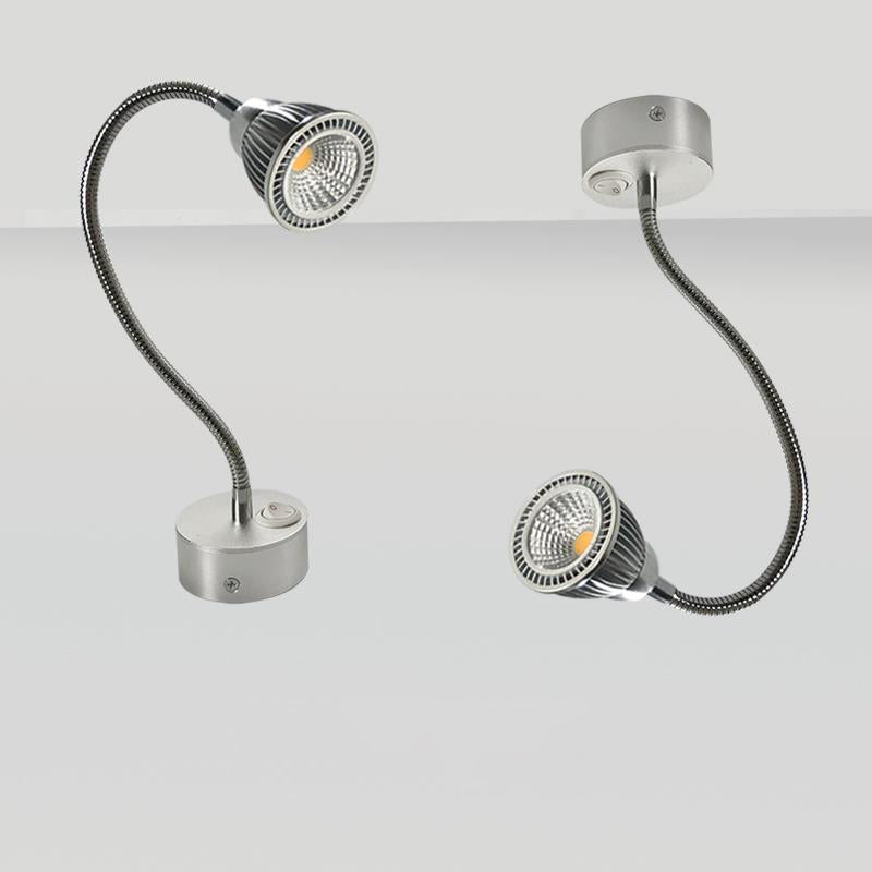 Aluminum Gooseneck LED Wall Sconce